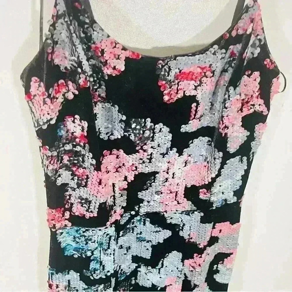 NWT Dress the Population Zahra Sequin Dress - Picture 7 of 7